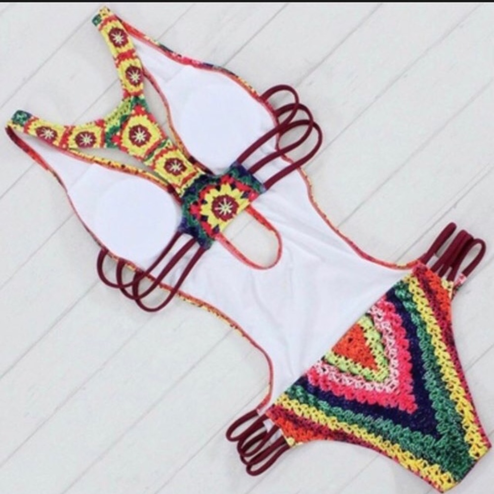 Multicolored Monokini - Picture 5 of 5